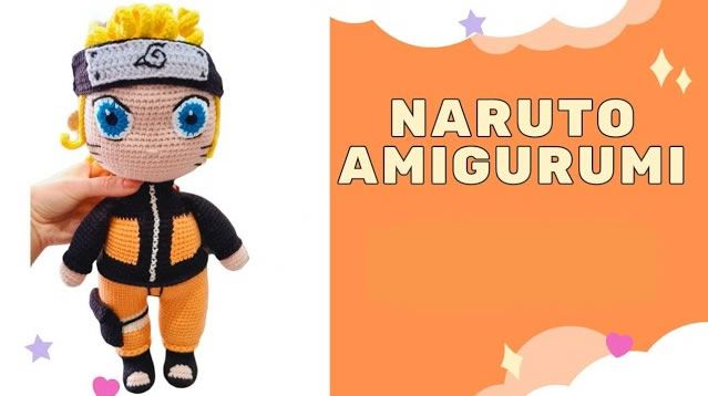 Naruto amigurumi DIY Tutorial paso a paso