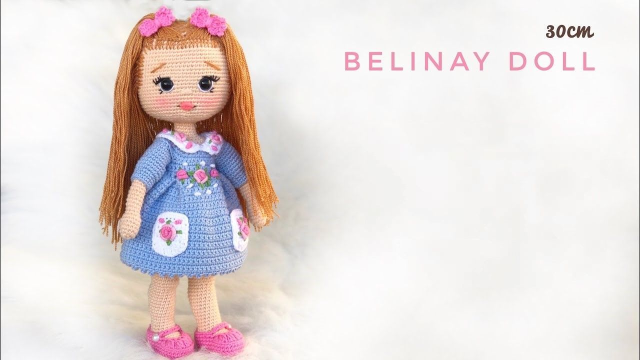Muñeca Belinay tejida a crochet